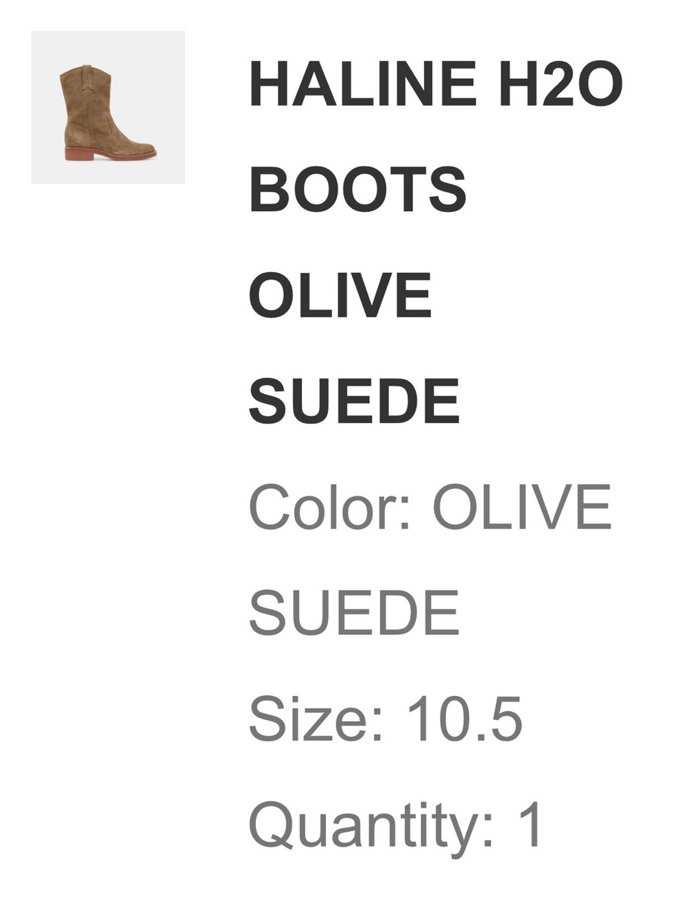 Dolce Vita Haline H2O Olive Suede Heeled Ankle Boots